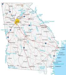Check spelling or type a new query. Map Of Georgia Cities And Roads Gis Geography