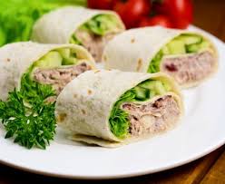 Tortillas Wraps Estivales Recette Recette Wrap Wrap Thon Recette Tortilla