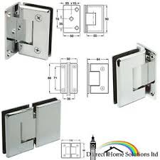 Shower doors all departments deals audible books & originals alexa skills amazon devices amazon pharmacy amazon warehouse appliances apps & games arts, crafts & sewing automotive parts & accessories baby beauty. 1 X Hafele Brass Shower Door Hinge Wall Glass To Glass 90 180 Polished Chrome Ebay
