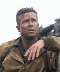 Brad Pitt en “Corazones de Acero” (Fury), 2014