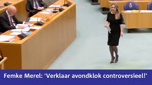 De tweede kamerverkiezingen 2017 werden op 15 maart 2017 gehouden. Femke Merel Van Kooten Wil Avondklok Controversieel Verklaren Youtube