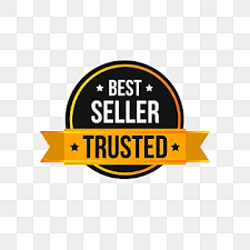 Trusted Best Seller Label Tag In Gold Style For Sale Promotion Discount Offer Tag Png And Vector With Transparent Background For Free Download Logo Design Collection Doodle Frame Digital Labels