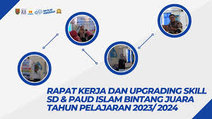 √ Rapat Kerja dan Upgrading Skill SD & PAUD Islam Bintang Juara Tahun  Pelajaran 2023 2024