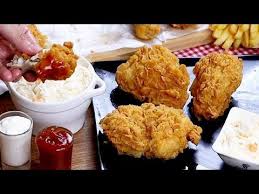 دجاج كنتاكي منزلي افضل من المحلات طبقة مقرمشة ولذيذة والاهم سهلة لازم تجربوها youtube food cheese dairy