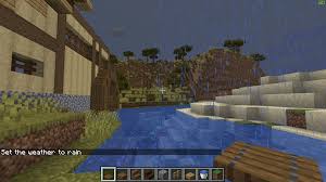 Watch the video explanation about minecraft minecraft commands (change time, change gamemode, & turn off rain). Mc 190154 Rain Wont Show On Land Jira