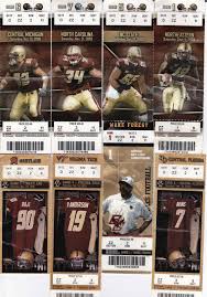 my life scanned boston college football tickets part 1