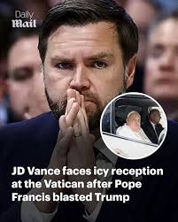 Francis and Vance have tangled sharply over the Trump administration's  plans to deport migrants en masse. Read more: https://trib.al/HK2S2Tv