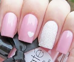 These nail art ideas are the most fun ways take your pink manicure up a notch by painting red, geometric shapes on top. So Cute Valentine S Day Nail Art Lifestuffs Com