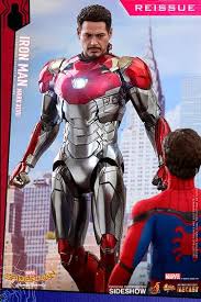 Eyes will have to be added. Iron Man Spider Man Homecoming Figure Gets Reissue From Hot Toys