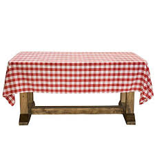 Lann S Linens 60 X 126 Premium Checkered Tablecloth Rectangular Polyester Fabric Picnic Table Cover Picnic Table Covers Checkered Tablecloth Table Cloth