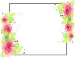 1000 psdflower print border free vectors on ai, svg, eps or cdr. Free Printable Flower Border