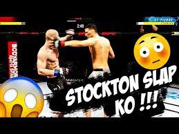 What exactly is the stockton slap? Ufc 4 Stockton Slap Ko Youtube