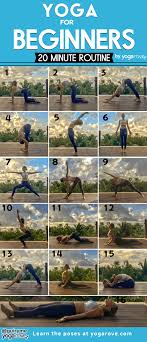 Are You A Complete Beginner To Yoga This 20 Minute Yoga Routine For Beginners Will Help You To In 2020 Yoga Routine For Beginners Essential Yoga Poses Cool Yoga Poses