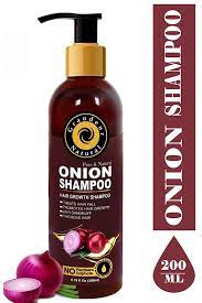 Grandeur Onion Shampoo For Hair Growth With Aloevera Alkanet Root And Curry Leaf Hair Fall Control Onion For Hair Onion Hair Growth