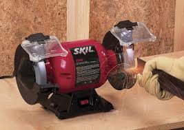Skil 3380 01 6 Inch Bench Grinder Power Bench Grinders Amazon Com