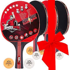 Full Ping Pong Paddle Set 4 Table Tennis Paddles 8 Pi Https Www Amazon Com Dp B0785158z Ping Pong Paddles Sets Ping Pong Paddles Table Tennis Racket