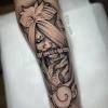 It's a compilation of 10 different naruto tattoos that resemble the marks that many characters have in the series. 3