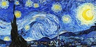 Van gogh dianggap sebagai salah van gogh melukis starry night secara langsung di tengah malam dengan menggantungkan lilin di sekeliling topinya dan di sebelah kanvas nya gan. Aliran Seni Rupa Seni Budaya