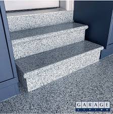 Floortex Coated Steps Garage Floor Epoxy Garage Stairs Garage Interior