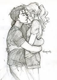 Percabeth Desenho De Casal Desenhos De Casais Desenhos Tumblr Casal