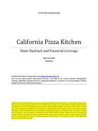 Check spelling or type a new query. Word Note California Pizza Kitchen Cost Of Capital Leverage Finance