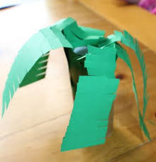 Paper roll twisted oak tree. Cardboard Roll Trees Today We Did