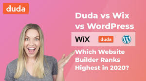 This means that you love life. Wix Vs Wordpress Vs Duda Which Website Builder Ranks Highest In 2020 Youtube