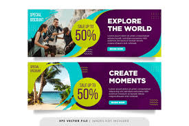Download Travel Vacation Holiday Banner Design Graphic By Distrologo Creative Fabrica SVG Cut Files