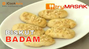 Biskut badam coklat ini rangup dan mudah untuk dibuat. Resepi Biskut Badam Try Masak Icookasia Biskut Raya Youtube