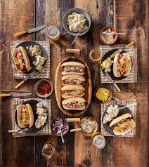 For many people, creating an a meal from a single recipe is ideal because there is less work required. Gourmet Hotdog Dinner Party By Jeff Wasserman Dinner Party Hot Dog