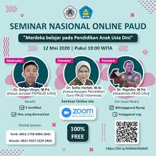 Maybe you would like to learn more about one of these? Seminar Nasional Online Paud 2020