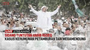 Habib rizieq shihab kembali dijadwalkan menjalani sidang virtual pada hari ini, jumat (19/3/2021) di pengadilan negeri jakarta timur (jaktim). Live Sidang Tuntutan Habib Rizieq Shihab Kasus Kerumunan Petamburan Senin 17 5 2021 Youtube