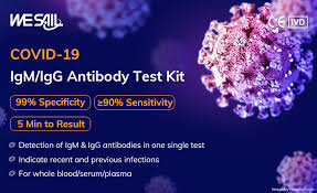 Rapidmicrobiology Free Samples Wesail 5 Min Ce Marked Igm Igg Antibody Covid 19 Test Kit