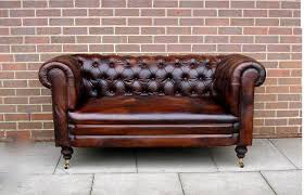 Chesterfield Tire Kahverengi Ikili Kanepe Kanepeler Chesterfield Koltuklar