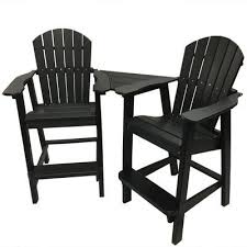 Darby Home Co Spiegel Plastic Adirondack Chair Color Black In 2020 Plastic Adirondack Chairs Adirondack Chair Balcony Chairs