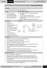 Gas Variables Worksheet Answers Practical 1 Measure The Molar Volume Of A Gas Pdf Free In 2020 Worksheets Molar Volume Variables