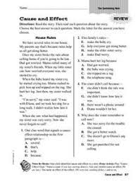 This Cause And Effect Relationships Worksheet Is Suitable For 3rd 4th Grade For This Recognizing Main Idea Worksheet Supporting Details 5th Grade Worksheets