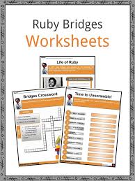 Facts and photos for kids. Ruby Bridges Facts Worksheets Historical Biography For Kids