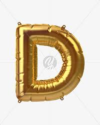 Gold foil k png collections download alot of images for gold foil k download free with high quality for designers. D From Golden Foil Balloons Font On Yellow Images Creative Fonts