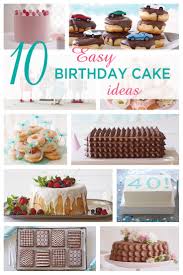 10 Easy Birthday Cake Ideas Hallmark Diy Easy Birthday Cakes Simple Birthday Cake Buy Birthday Cake