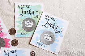 This diy scratch off project is super easy to make. It S Your Lucky Day Free Diy Scratch Off Cards The Crazy Craft Lady