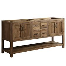 I started by building two sides. Austin 72 Farmhouse Double Sink Bathroom Vanity Base Only Solid Reclaimed Wood Construction No Assembly Required Walmart Com Walmart Com