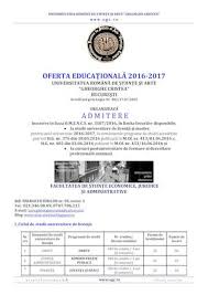 Rezultate admitere facultatea de drept bucurești 2017. Calameo Admitere U R S A Gheorghe Cristea 2016 2017