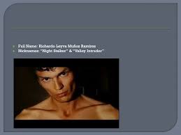 Ricardo muñoz richard ramirez nacque il 29 febbraio 1960 a el paso , in texas, da julian e mercedes ramirez. Esther Cho Noellie Kellner Full Name Richardo Leyva Munoz Ramirez Nicknames Night Stalker Valley Intruder Ppt Download
