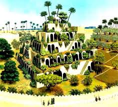 Un jeune jardinier tente tant bien que mal d'entretenir et de maintenir l'équilibre des luxuriants jardins suspendus de babylone. Les Jardins Suspendus De Babylone Quintessences