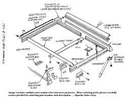 Bed With Slide Apache Camper Bed Frame