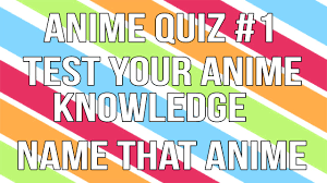 Anime music quiz is, you guessed it, a quiz game about anime music! Aniquiz 1 Name That Anime Youtube