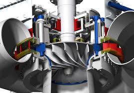Francis], eine radial beaufschlagte, nach dem überdruckprinzip arbeitende wasserturbine mit radialem oder halbaxialem laufrad für. Francis Turbine J M Voith Se Co Kg