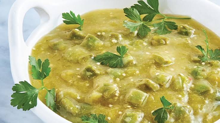 Cactus in Green Sauce
