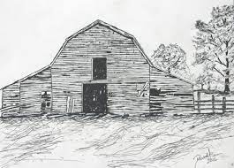 Hand sketches in black ink that allow us to quickly communicate concepts to our clients. Barn Pen And Ink Drawing Watercolor Paintings And Art Prints